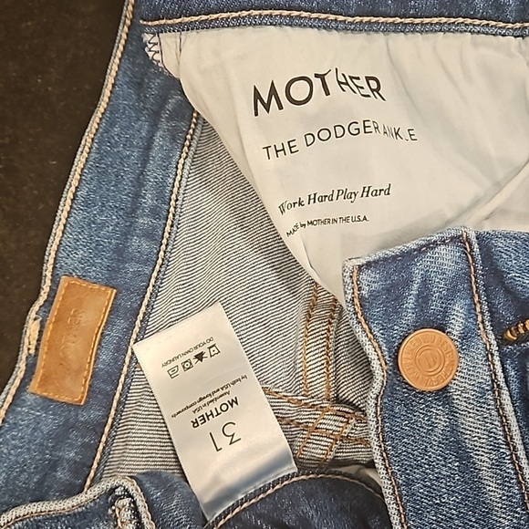 💕MOTHER💕 The Dodger Ankle Jeans ~ Work Hard Play Hard 31 NWOT - Picture 16 of 16